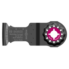 Bosch Professional 2609256F00 Plunge Carbide Blade AIZ 32 APT, Curved-Tec Starlock Accessories, Black