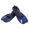 Men Women Swim Foot Fins Swimming Diving Open Heel Adjustable
