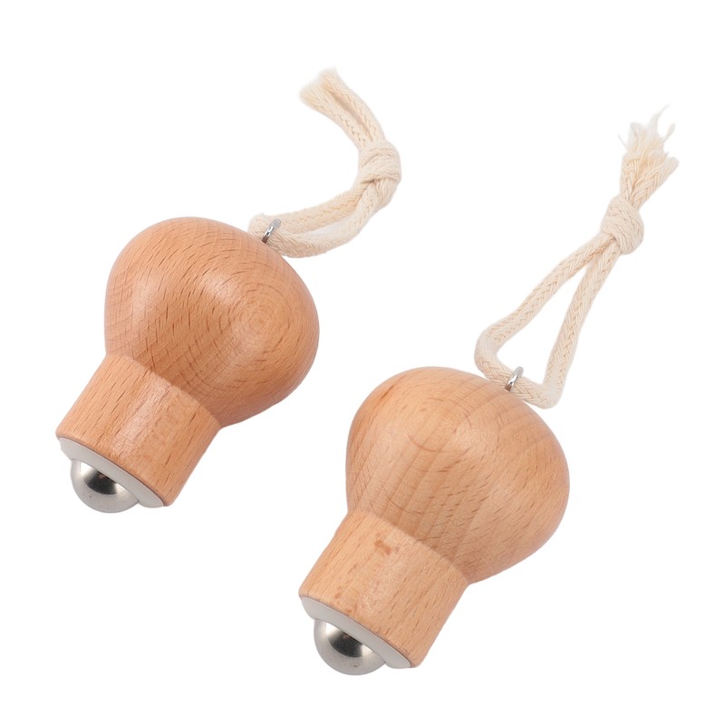 2PCS Facial Massage Roller with Lanyard Cold and Hot Use