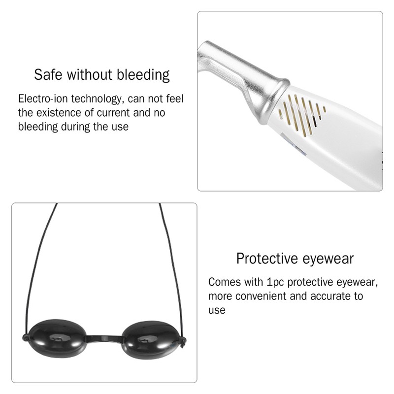 Handheald Red Light Picosecond Laser Pen Scar Tattoo Removal Melanin