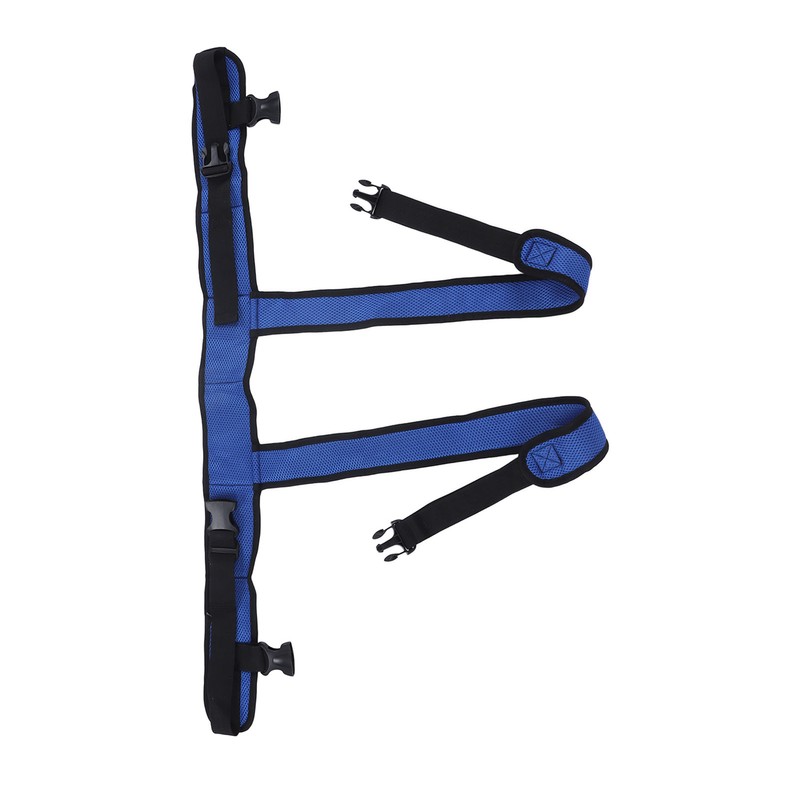 Wheelchair Seat Belt Mesh Breathable Adjustable Wheelchair Restraints Strap for