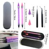 Rhinestone Picker Tool, Dual Ended Nail Art Applicator Kit with