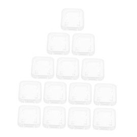 TEHAUX 20PCS Memory Card Storage Box Waterproof Design for Photographers and Gamers Sturdy Organizer Case Anti-Shock Features