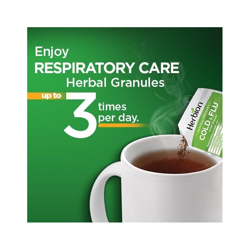 Herbion Naturals Respiratory Care Herbal Granules – 10 Ct for