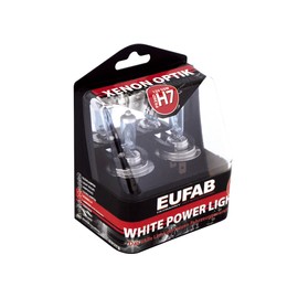 EUFAB 13391 White Power Light 12 V 55 W H7 PX26D