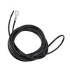 Pulley Cable Steel Fitness Cable Black Adjustable Strong Coated Pulley
