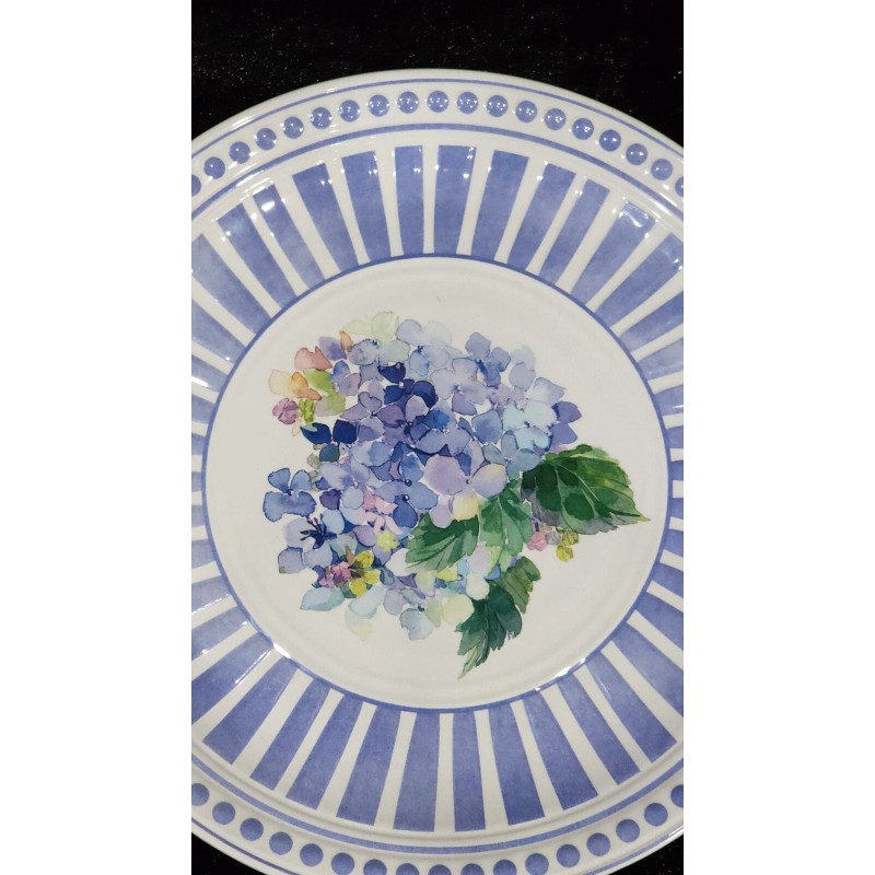 Shabby Chic 4 Shabby Chic Floral Hydrangea Blue White Melamine