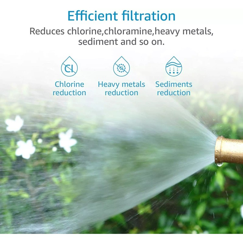 AQUA CREST Garden Hose Water Filter, Improve Plants Health, Pack