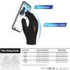 Vgo 0°C/32°F Winter Men's Lightweighted Lined Work Gloves for Light
