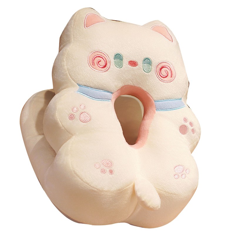 Ice Silk V Shaped Nap Pillow Napping Artifact Cute Animal