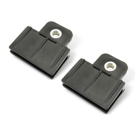 Zeathery Window Door Glass Channel Clip, Glass Lifter Bracket Slot Fixing Clip, Quick Installation Repair and Replacement Accessories, Universal Fit for Most Cars (Black)