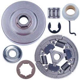 Adefol 3/8" Rim Sprocket Clutch Cover Bearing Kit for Stihl MS340 MS360 034 036 029 039