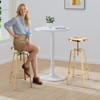 Vogue Furniture Direct Gold Bar Stools Set of 2, Adjustable