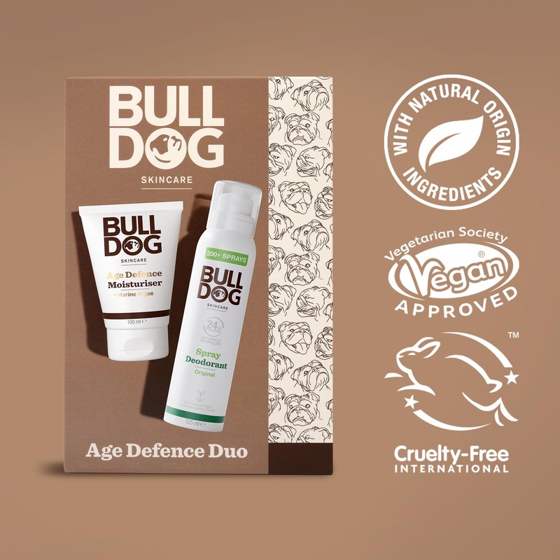 Bulldog Skincare | Men's Gift Set | Age Defence Daily