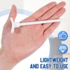 Wonderjune 3 Pcs Round Ceiling Diffuser Plastic Key Handle, Vent