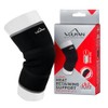 Vulkan Breathable 3mm Neoprene Knee Support, Large (40-45cm), Black