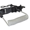 Spiral Coil Cable Anti-lost Camera Flashlights Safety Leash for Diving
