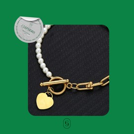 CLEPSIDRA® Pulseras para mujer de acero inoxidable. Brazalete ajustable uso diario. Regalos para mujer, mamá, novia o amiga. Joyeria para toda ocasion. Accesorios para mujer a la moda. Jewelry Gift