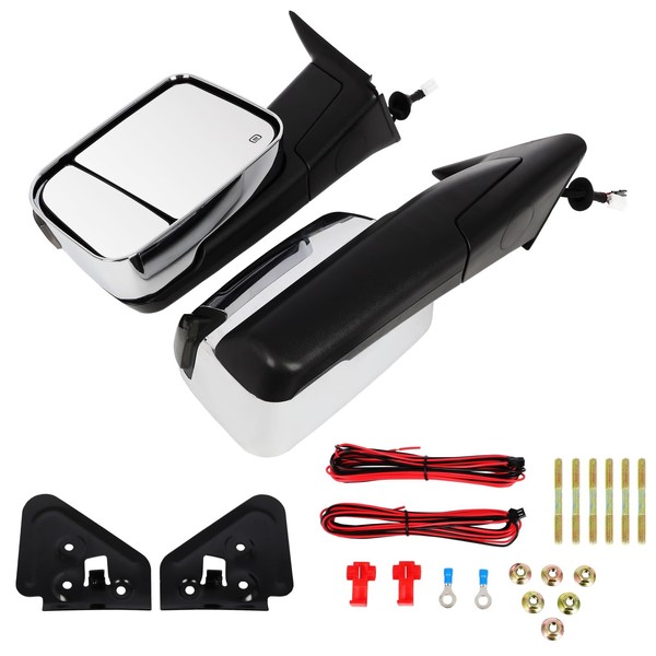 Ineedup Towing Mirrors For 1999 2000 2001 2002 For Dodge