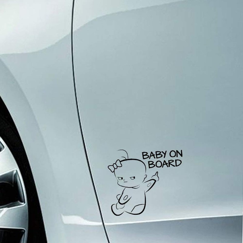 EROSPA® Baby On Board Car Sticker