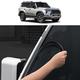 VLSDJ The Front Windshield Sealing Strip is Suitable for 2024-2025 Lexus GX550. Window Waterproof Sound Insulation Strip Soft Rubber Material Blocking Foreign Body Appearance Decoration Accessories