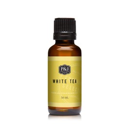 P&J Fragrance Oil | White Tea Oil 30ml - Candle Scents for Candle Making, Freshie Scent, Soap Making Supplies, Diffuser Oil Scents