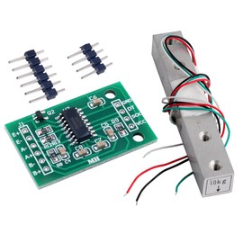 DIYmalls Load Cell 10kg Weight Sensor + HX711 AD Amplifier Module for Arduino Raspberry Pi (10kg)
