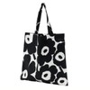 Marimekko 067572 Women's Tote Bag, A4 Size, Fabric Bag, Pieni