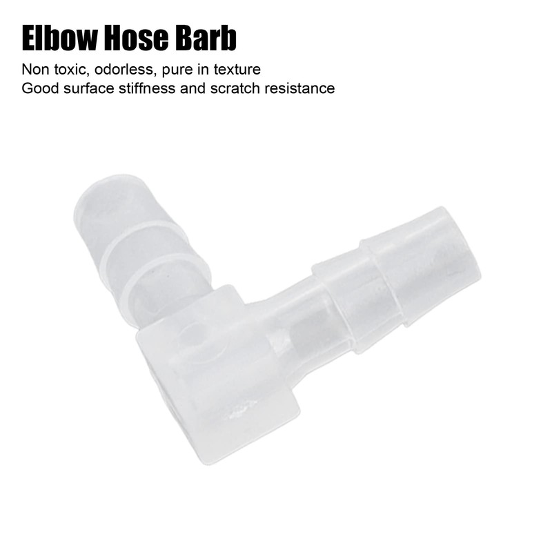 10 Pieces Angle Hose Nozzle Plastic 90 Degree Angle Hose