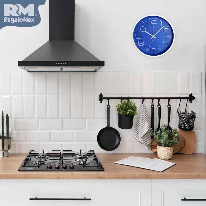 Rm Regalomex Reloj Análogo De Pared Diseño Innovador 30 Centímetros