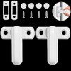 2PCS Sash Jammers Extra Security Locks White Sash Blocker Strong