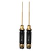 sourcing map 2pcs RC Hex Screwdriver 1.5mm Titanium Hexagon Screwdrivers
