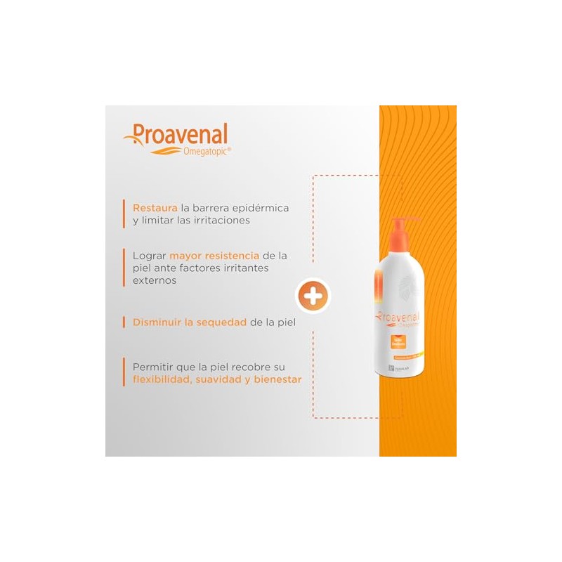 PANALAB Proavenal Omegatopic Leche Emoliente Hidratante 500ml