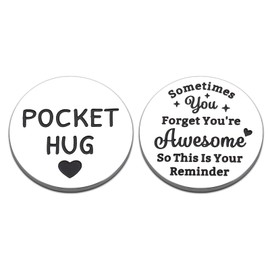 Back to School Supplies - Back to School Pocket Hug, End of Year Student Gifts, Inspirational Thinking of You Gifts for Women, Cheer Up Gifts for Teen Girls, Sometimes You Forget Your Awesome Gifts