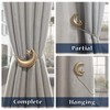Dalababa 1 Pair Magnetic Curtain Tiebacks Drape Tie Backs Creative