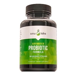 Formula Probiotica Avanzada con 18 Cepas Probioticas Clinicamente Seleccionadas para ayudar a eliminar los malestares digestivos. Para Hombres y Mujer
