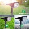 T-SUNUS Solar Garden Spotlight, Solar Garden Light for Outdoor Use,