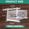 Cenipar Mini Split Mounting Bracket for 18000 Btu to 24000
