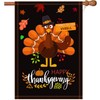 Happy Thanksgiving Flags,Thanksgiving Garden Flag 28 x 40 Inch Thanksgiving
