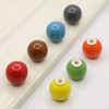 CONPHERON Pack of 6 Cabinet Handles Modern Colourful Ceramic Knobs