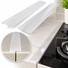 2 pack Silicone Stove Gap Cover for Kitchen Countertops –