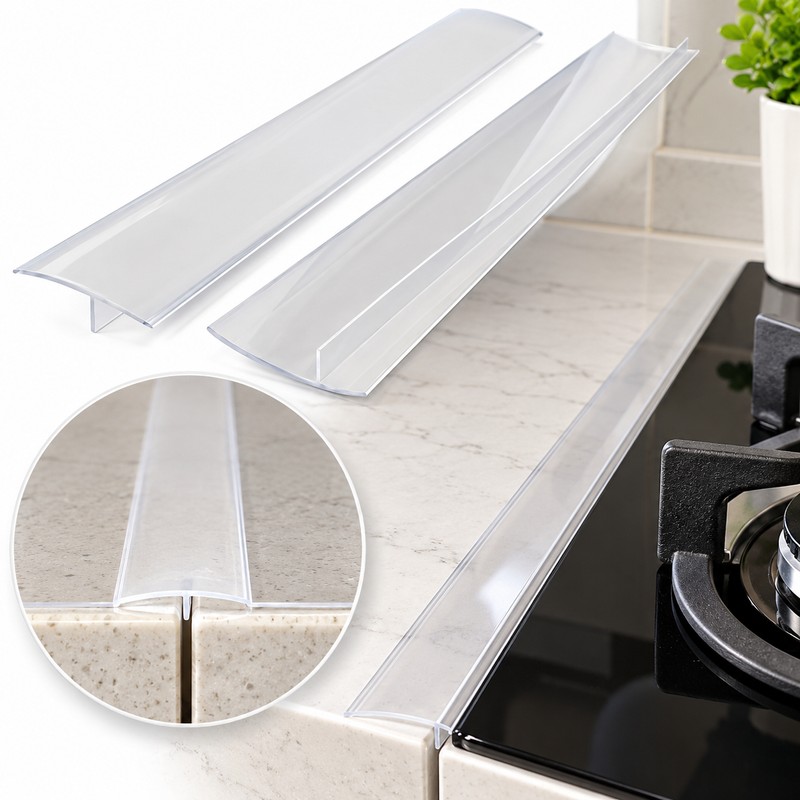 2 pack Silicone Stove Gap Cover for Kitchen Countertops –
