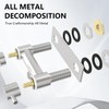 All Metal RV Shower Faucet, TONNY 4" Camper Shower Faucet