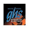 GHS WB12L Light White Bronze 12 String Acoustic Guitar Strings