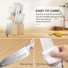 Kitchen Knives Set, Harriet 14-Piece Knife Block Set with Multifunctional