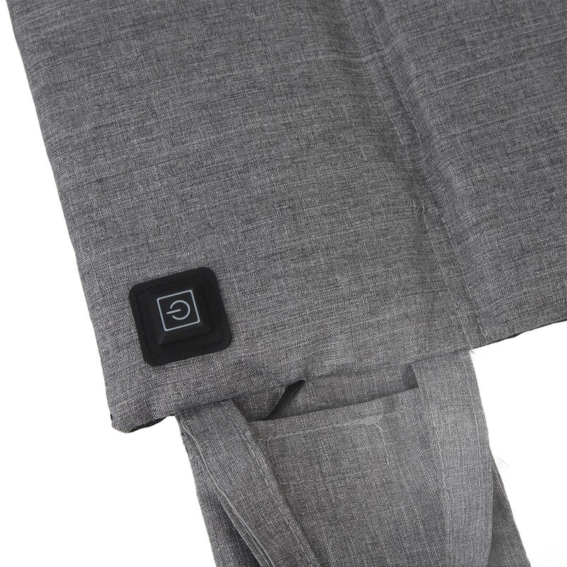 Portable Heated Seat Cushion Adjustable Temperature Lightweight Foldable USB Heating