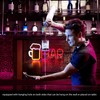LED Neon Sign BAR Shape Design USB Or Battery Powered