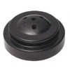 Plastic desk base for 4x6" miniature flag (4 hole black)