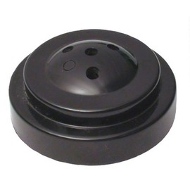 Plastic desk base for 4x6" miniature flag (4 hole black)