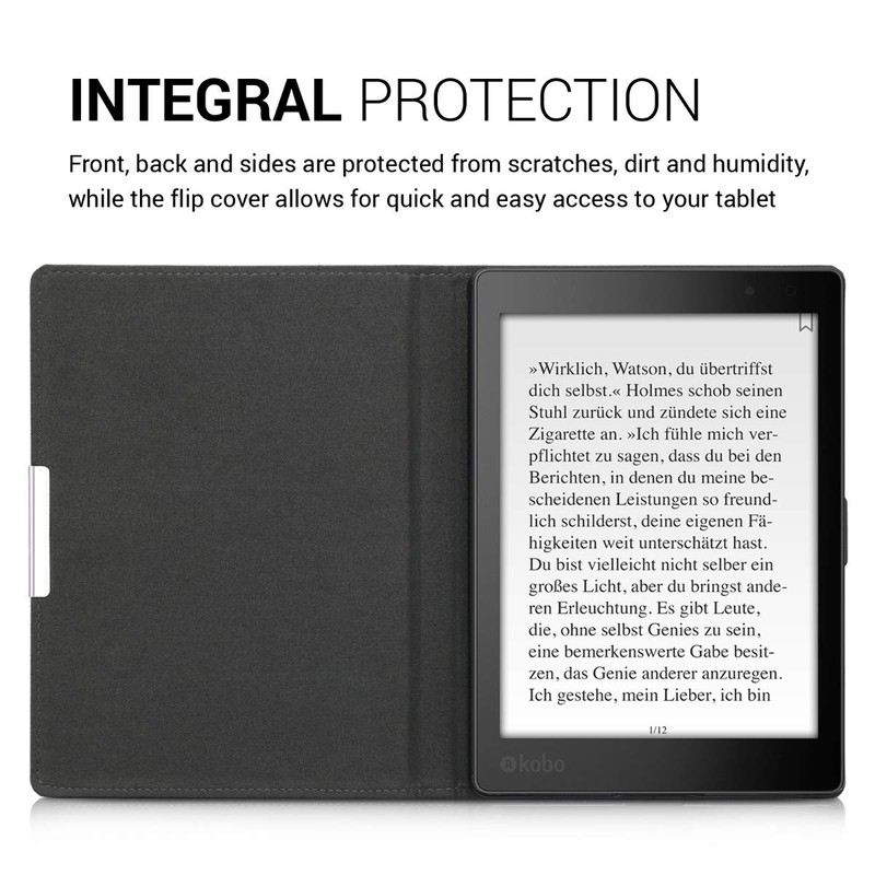 kwmobile Case Compatible with Kobo Aura ONE - PU Leather